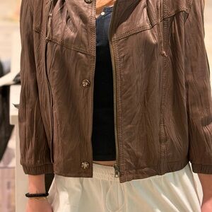 Ever Women's Brown Jacket